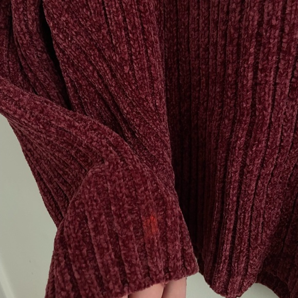 Jachs Girlfriend Cozy Berrytone Ribknit Sweater XXL - Picture 7 of 7